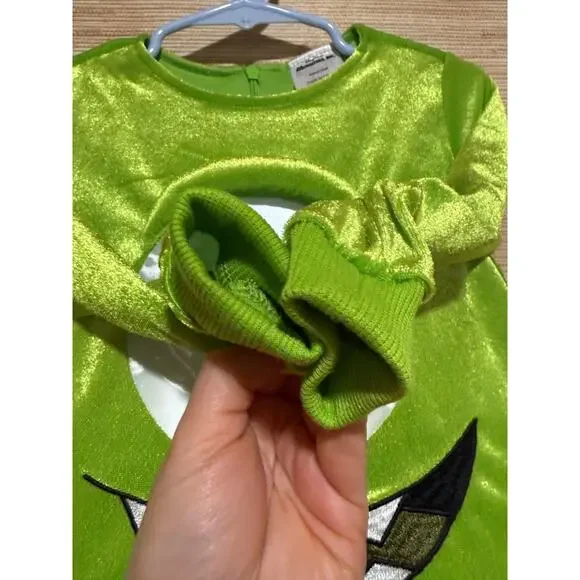 Disney Pixar Spirit Monsters Inc. Mike Wazowski Baby Costume Sz. 18-24M - Picture 4 of 13
